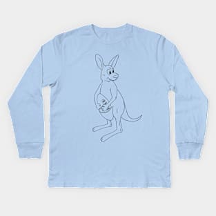 Kangaroo Kids Long Sleeve T-Shirt